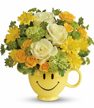 YOU MAKE ME SMILE  BY TELEFLORA