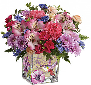 ENCHANTED GARDEN * Hummingbird Cube