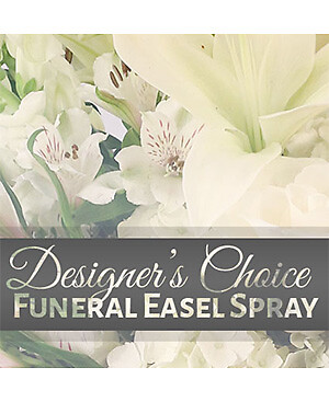 Designer's Choice FUNERAL EASEL SPRAY
