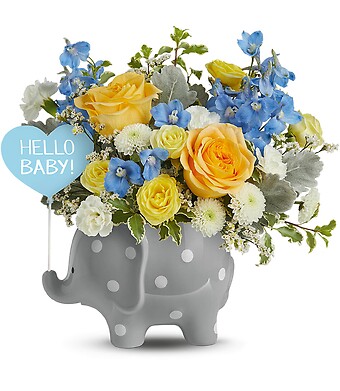 Teleflora's Dreamy Delight Bouquet - Blue DX
